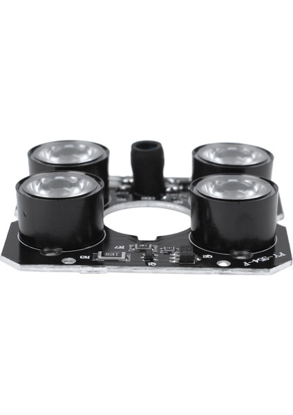 Cctv Kameralar Için 4 Dizi Ir LED Spot Işık LED Kartı (52MM Çap) (Yurt Dışından) modelleri
