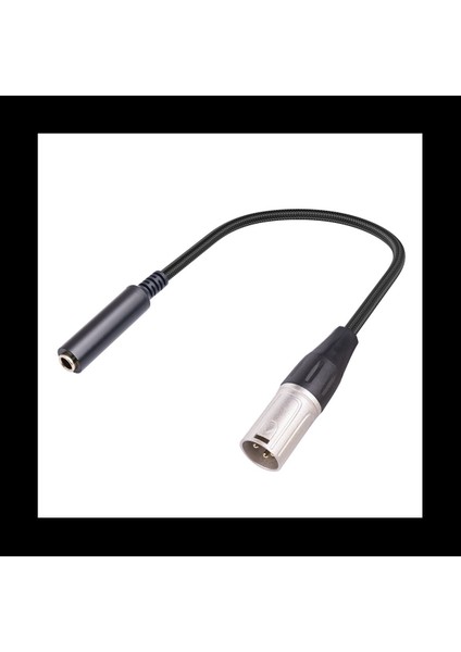Xlr Erkek - 1/4 Inç Dişi Kablo, 3 Pin Erkek - 6.35MM Soket Ses Kablosu, Xlr Erkek - 6.35MM Mikrofon Ses Kablosu (Yurt Dışından)