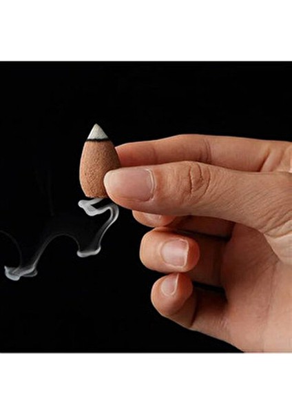 Siyah Dağ Temalı Geri Akış Tütsülük Çubuk Tütsüye Uyumlu Etkili El Yapımı