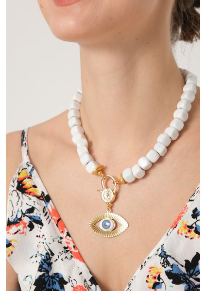 Göz Uçlu Bodrum Boncuk Kolye fırsatları