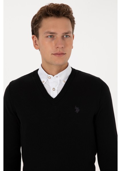 Erkek Siyah Kazak /triko 50313662-VR046 fiyatları