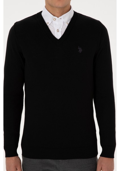 Erkek Siyah Kazak /triko 50313662-VR046