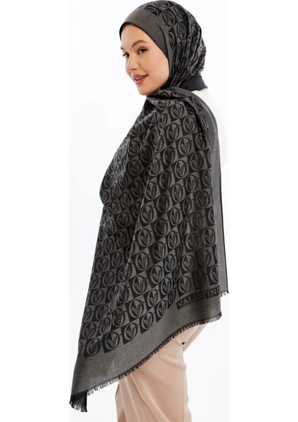 Valentino Orlandı Lana Dama Desen Şal