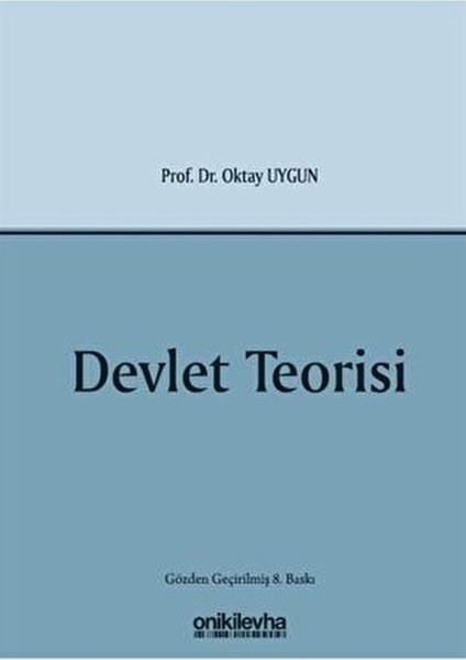 Devlet Teorisi - Oktay Uygun Ciltli Türkçe 780 Sayfa fiyatları