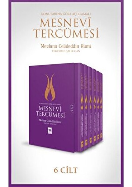 Konularına Göre Açıklamalı Mesnevi Tercümesi (1-6 Cilt) - Mevlana Celaleddin Rumi indirimleri