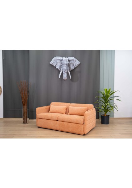 Otis Modern Konforlu Kanepe – Kanallı Dış Kol Tasarımı, Bel Destekli Kısa Yastıklar, Şık ve Işlevsel Tasarım