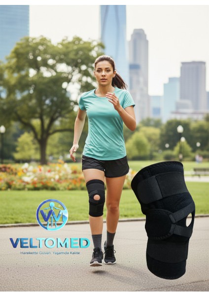 Patella ve Ligament Destekli Dizlik Fleksible Balenli Yaylı Dizlik Menisküs Ağrıları Için. fırsatları