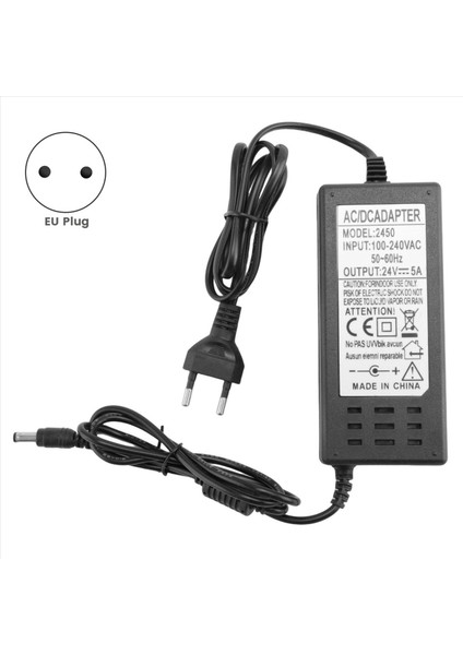 Ac Dc 24V 5A Güç Kaynağı Adaptörü Püskürtme Pompası Güç Kaynağı Ab Tak (Yurt Dışından) fiyatları