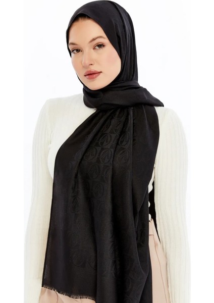 Valentino Orlandı Lana Dama Desen Şal