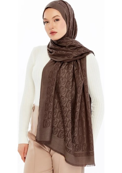 Valentino Orlandı Lana Dama Desen Şal