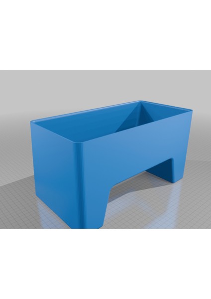 2012 Volkswagen cc Kapaklı Arka Çöp Kovası 3D Baskı