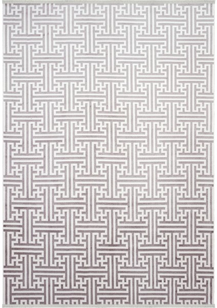 Lena Antrasit Halı Akrilik Lazer Kesim Labirent Desenli Modern Oturma Odası Salon Yatak Odası Halısı fiyatları