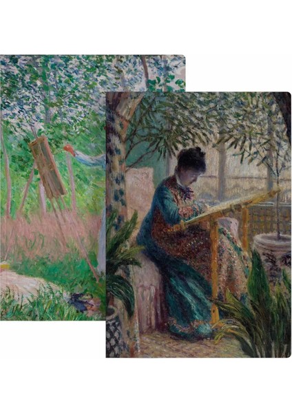 Resim Çizen Kadınlar Ikili Defter Seti fiyatları