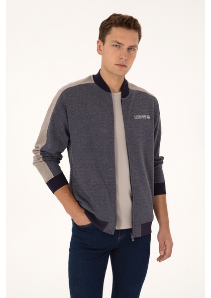 Erkek Mürdüm Hırka (Örme) 50315820-VR074