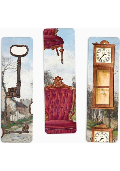 Eski Kitap Ayraç Üçlüsü