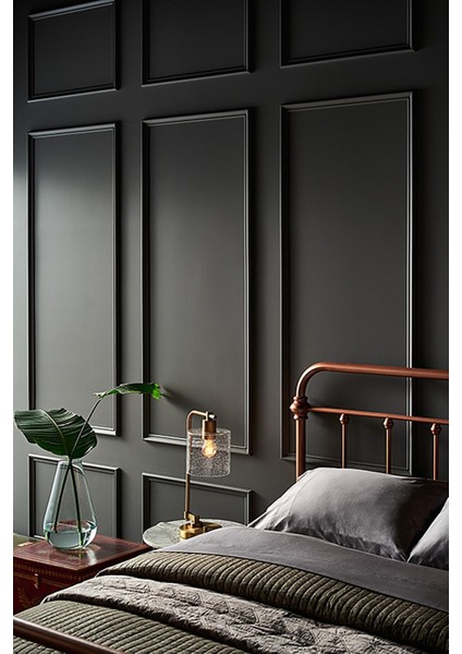 Incedokunuş Dekoratif Boyanabilir 2,5 cm Duvar Çıtası Kesimli Hazır Paket