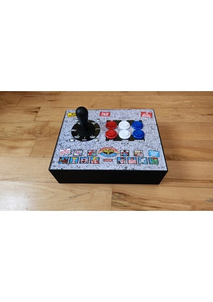 Street Fighter Il Happ Arcade Stick DB15 Has Neo Geo Için fırsatları