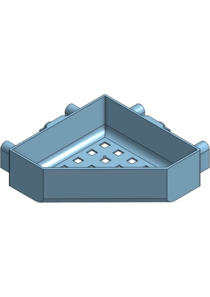 Tisken Vantuz'a Uygun Bağlantılı Sabunluk Duş Kutusu Köşesi Ikea fiyatları
