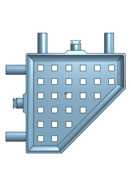 Tisken Vantuz'a Uygun Bağlantılı Sabunluk Duş Kutusu Köşesi Ikea