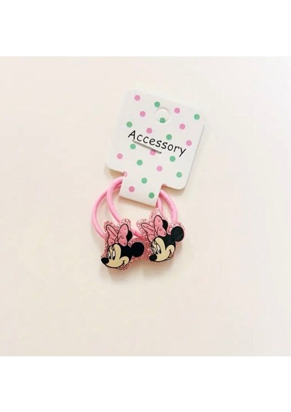 Minnie Fiyonk Saç Lastiği, Ince ve Kırılgan Saçlar Için Güvenli Tutuşlu