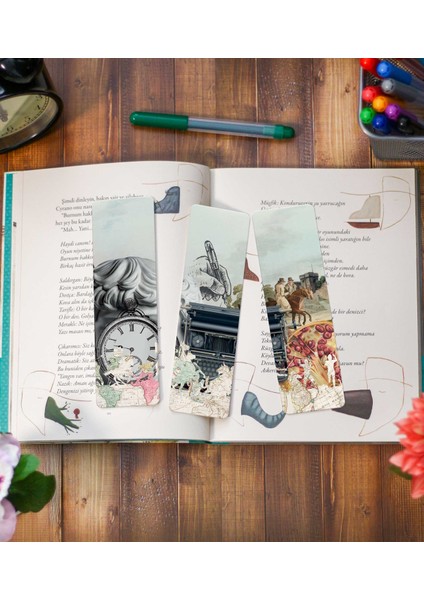 Yabancı Roman Ayraç Üçlüsü fiyatları