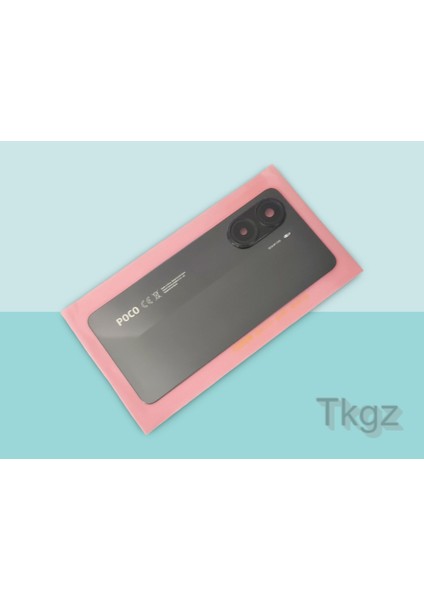 Xiaomi Poco X7 Pro Arka Pil Batarya Kapağı Kapak ( Full Kamera Lensli ) Siyah