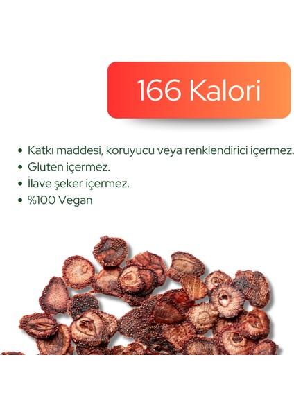 Çilek Kuru Meyve Cipsi 40 gr Fırında Kurutulmuş - Oven Dried Çilek fiyatları