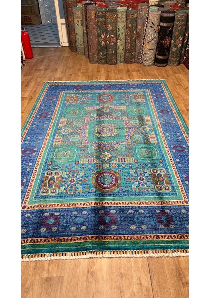 El Dokuma Afgan Memluk Halısı modelleri