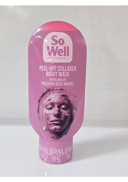 Soyulabilen Kolojen Gece Maske 100ML