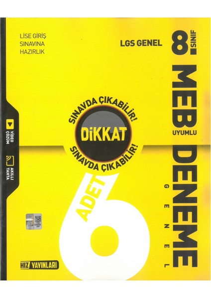 8. Sınıf Lgs Genel 6 Lı Deneme Yeni