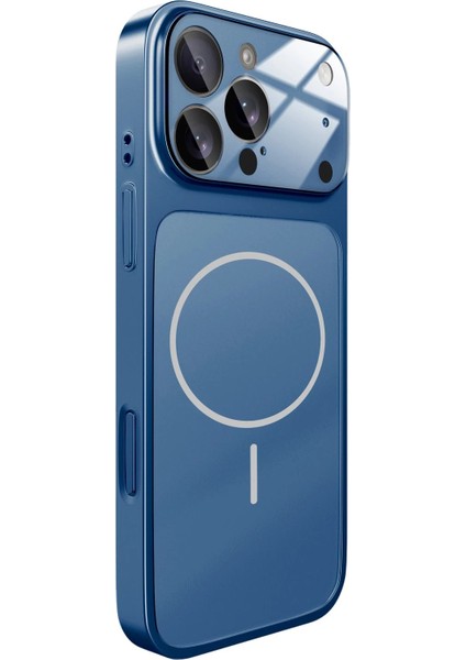 iPhone 16 Pro Max Uyumlu Kılıf 17 Pro Max Görünümlü Magsafe Özellikli Kamera Lens Korumalı Kılıf