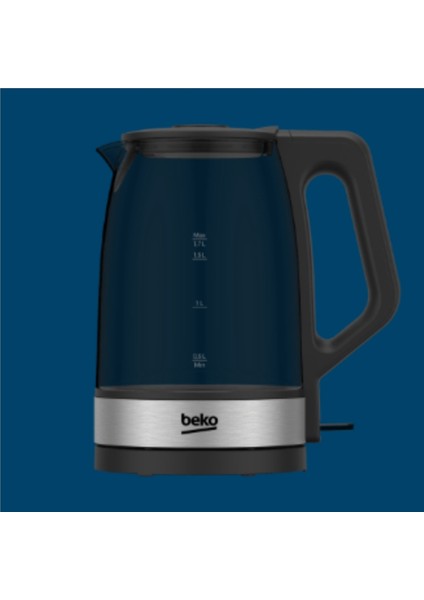 Paslanmaz Çelik Kireçsiz Cam Çaydanlık, Güçlü ve Dayanıklı Tasarım