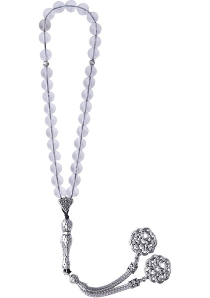 Kristal Kuvars Doğal Taş Tesbih 33'lü fiyatları