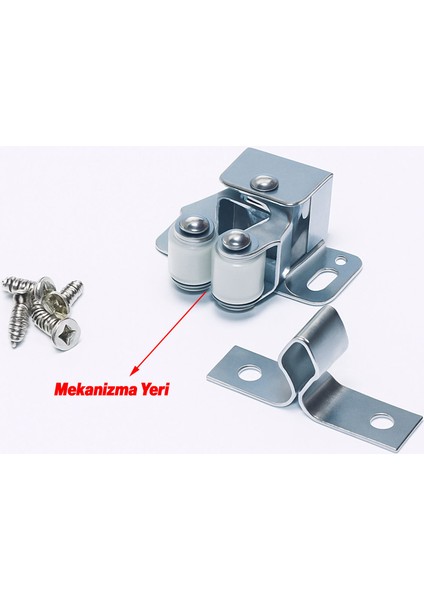 Metal Kelebek Çıt Çıt Dolap Kapak Tutucu Mıknatıslı Kapı Kilidi Sağlam Güçlü Tutuş Paslanmaz modelleri