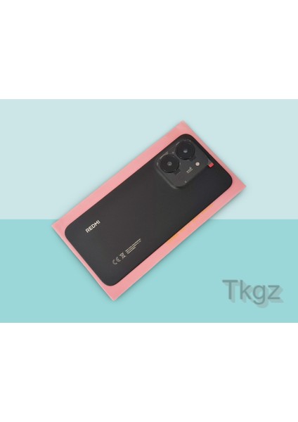 Xiaomi REDMİ 15C Arka Pil Batarya Kapağı Kapak ( Full Kamera Lensli ) SİYAH