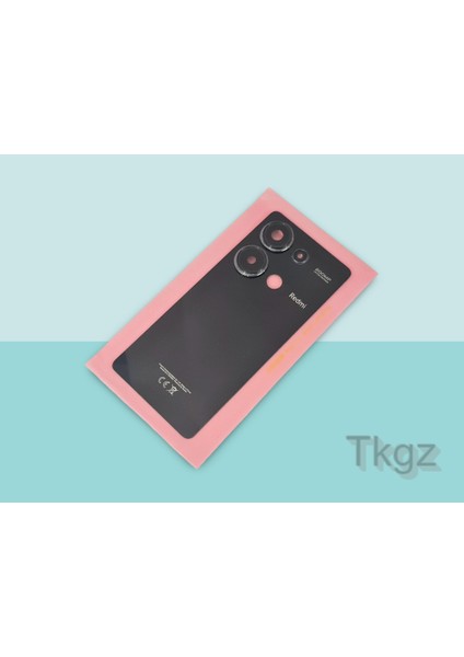 Xiaomi REDMİ NOTE 13 PRO -4G- Arka Pil Batarya Kapağı Kapak ( Full Kamera Lensli ) SİYAH