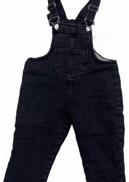 Kız Erkek Çocuk Içi Kürklü Slopet Tulum