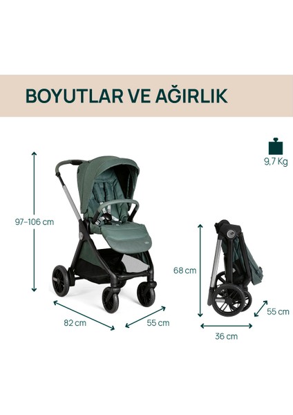 Bellagıo Bebek Arabası Fır Tree fırsatları