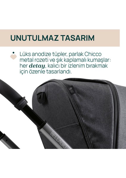 Bellagıo Bebek Arabası Black Satın