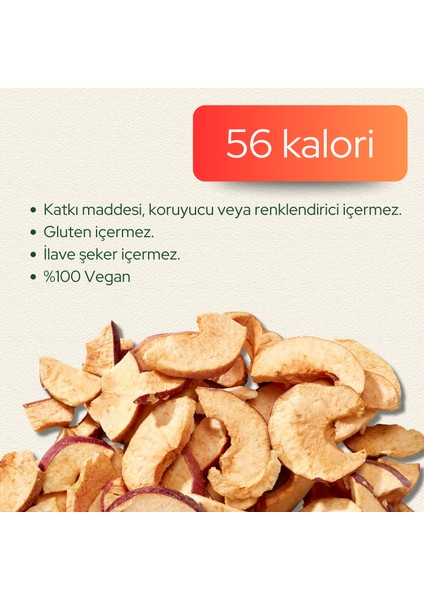 Kırmızı Elma Kuru Meyve Cipsi 15 gr – İlave Şekersiz & Katkısız - Dondurularak Kurutulmuş Sağlıklı Atıştırmalık fiyatları