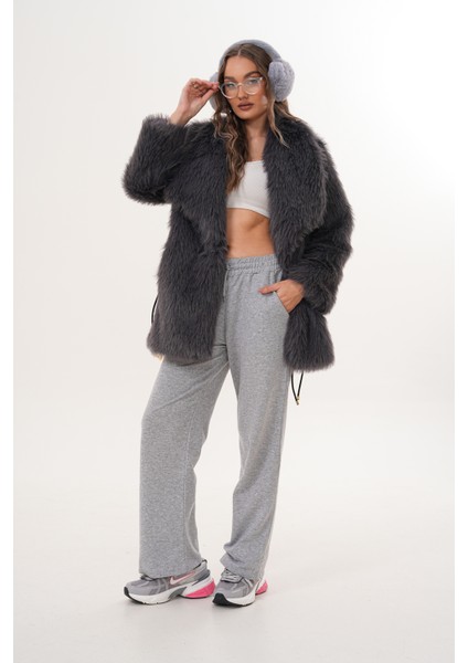 Kemerli Geniş Yaka Midiboy Kaban fiyatları