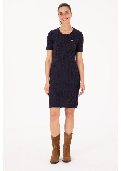 Kadın Lacivert Elbise (Triko) 50309538-VR033 modelleri