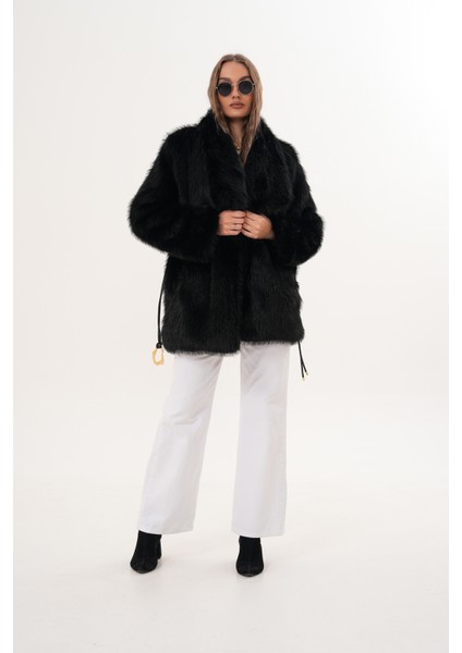 Kemerli Geniş Yaka Midiboy Kaban fırsatları