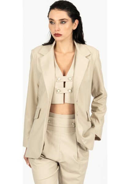 Suit Crop Yelek fırsatları