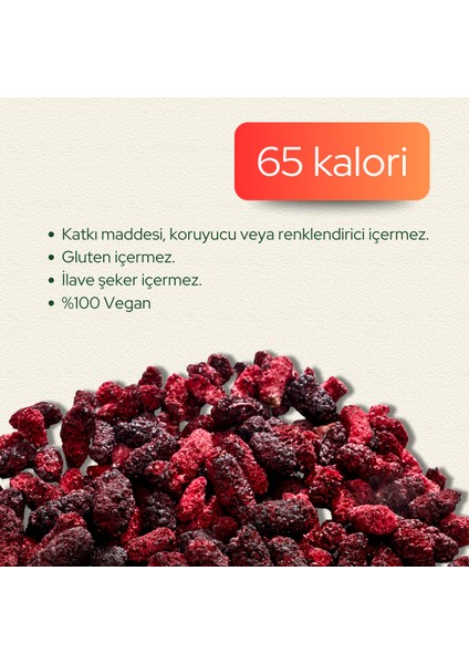 Karadut Kuru Meyve Cipsi 20 gr – İlave Şekersiz & Katkısız - Dondurularak Kurutulmuş Sağlıklı Atıştırmalık – Freeze Dried Karadut fiyatları