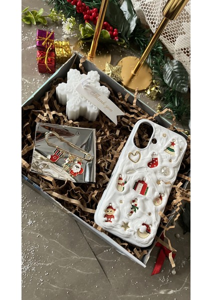 Yılbaşı Konsept iPhone Aksesuar Hediye Seti | Casa Di Duck