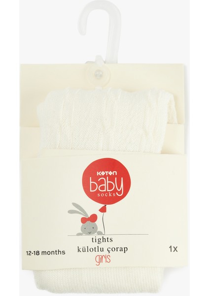 Dokulu Külotlu Çorap