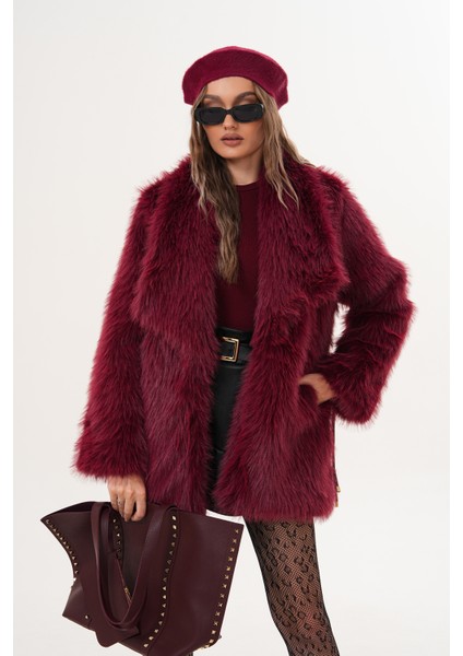 Kemerli Geniş Yaka Midiboy Kaban fırsatları