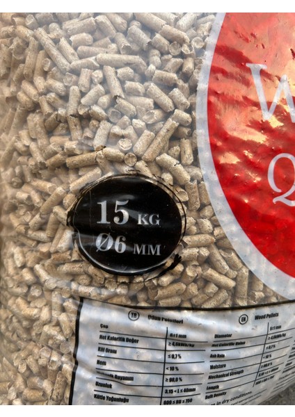 Pelet Yakıt Çam Peleti 100% orijinal çam pelet