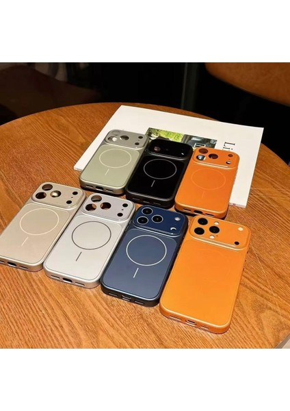 iPhone 15 Pro Max Uyumlu Kılıf 17 Pro Görünümlü Magsafe Özellikli Kamera Lens Korumalı Kılıf fırsatları
